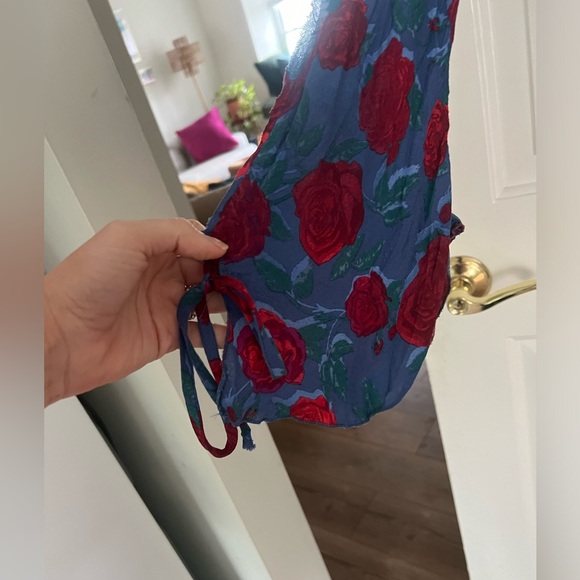 Free people everything’s rosy bodysuit - Picture 6 of 8